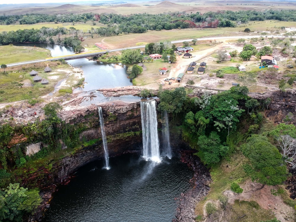 waterfalls photograph