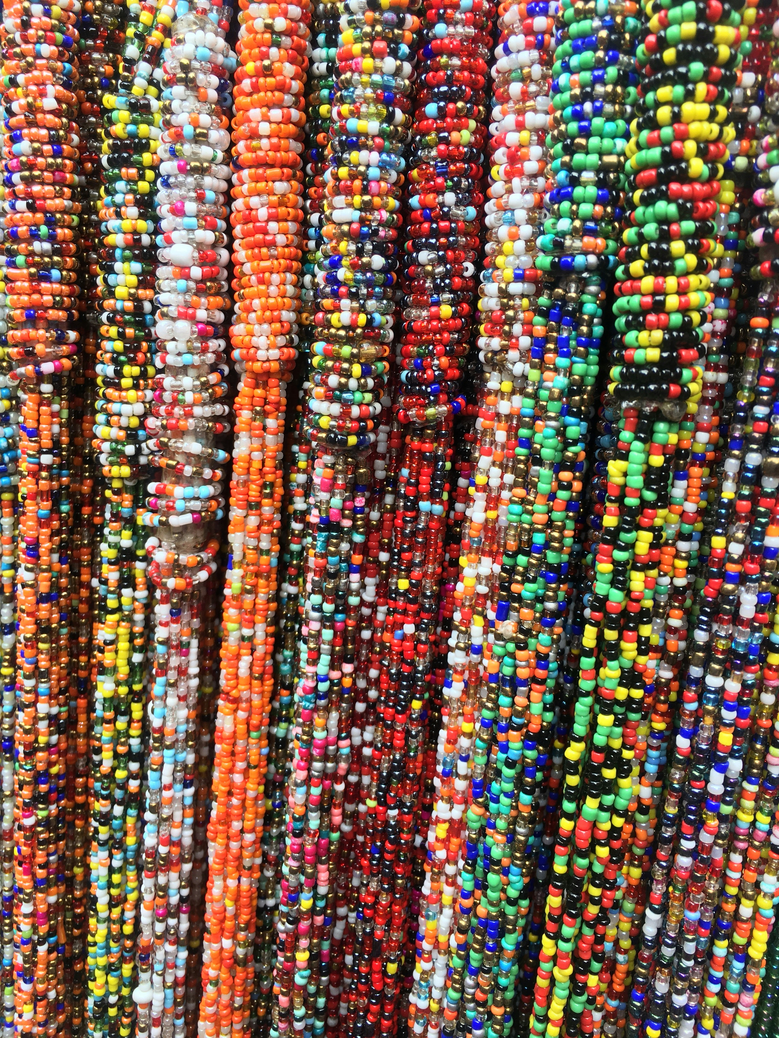 assorted-color bead lot