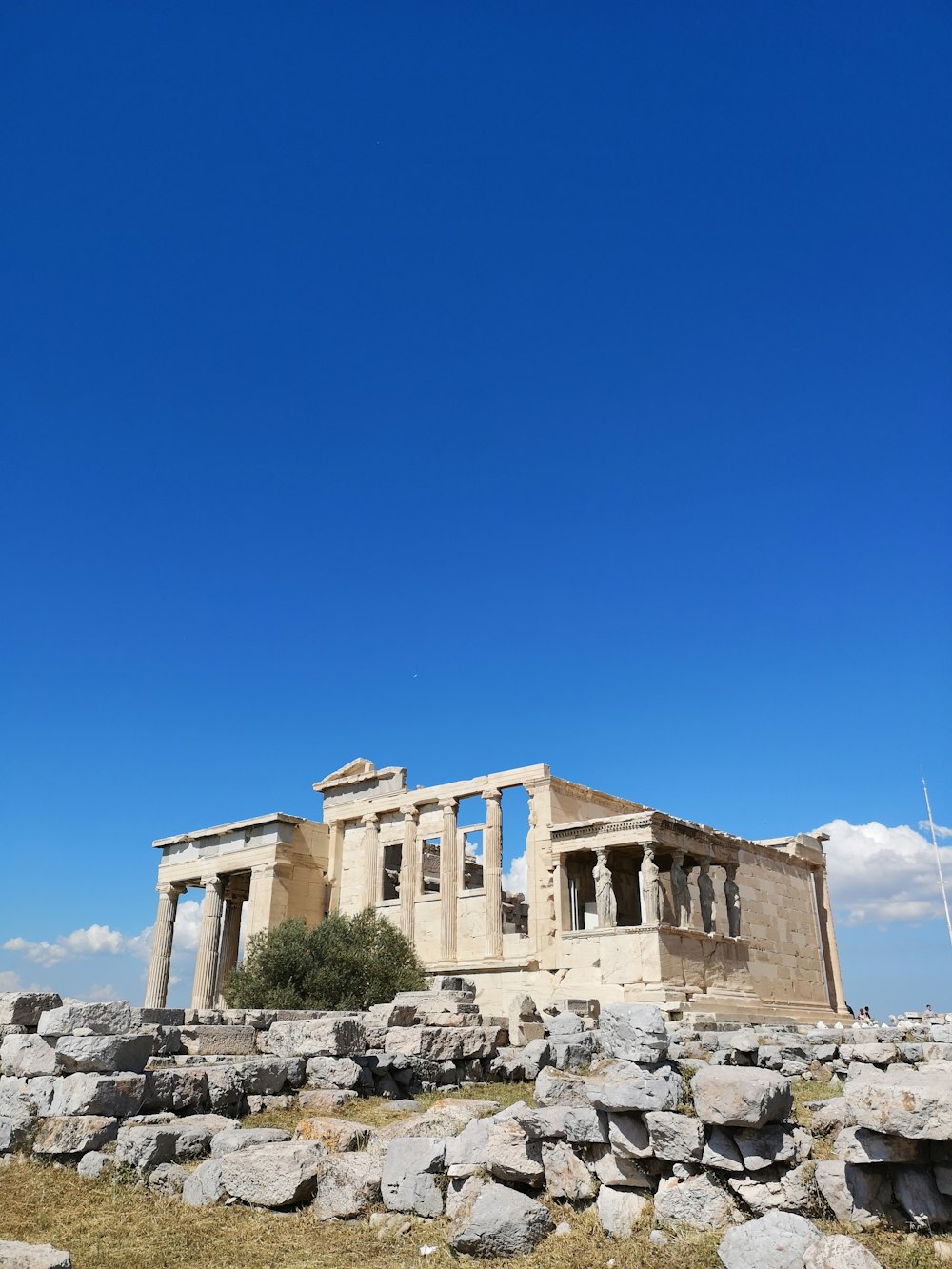 tempio in rovina durante il giorno