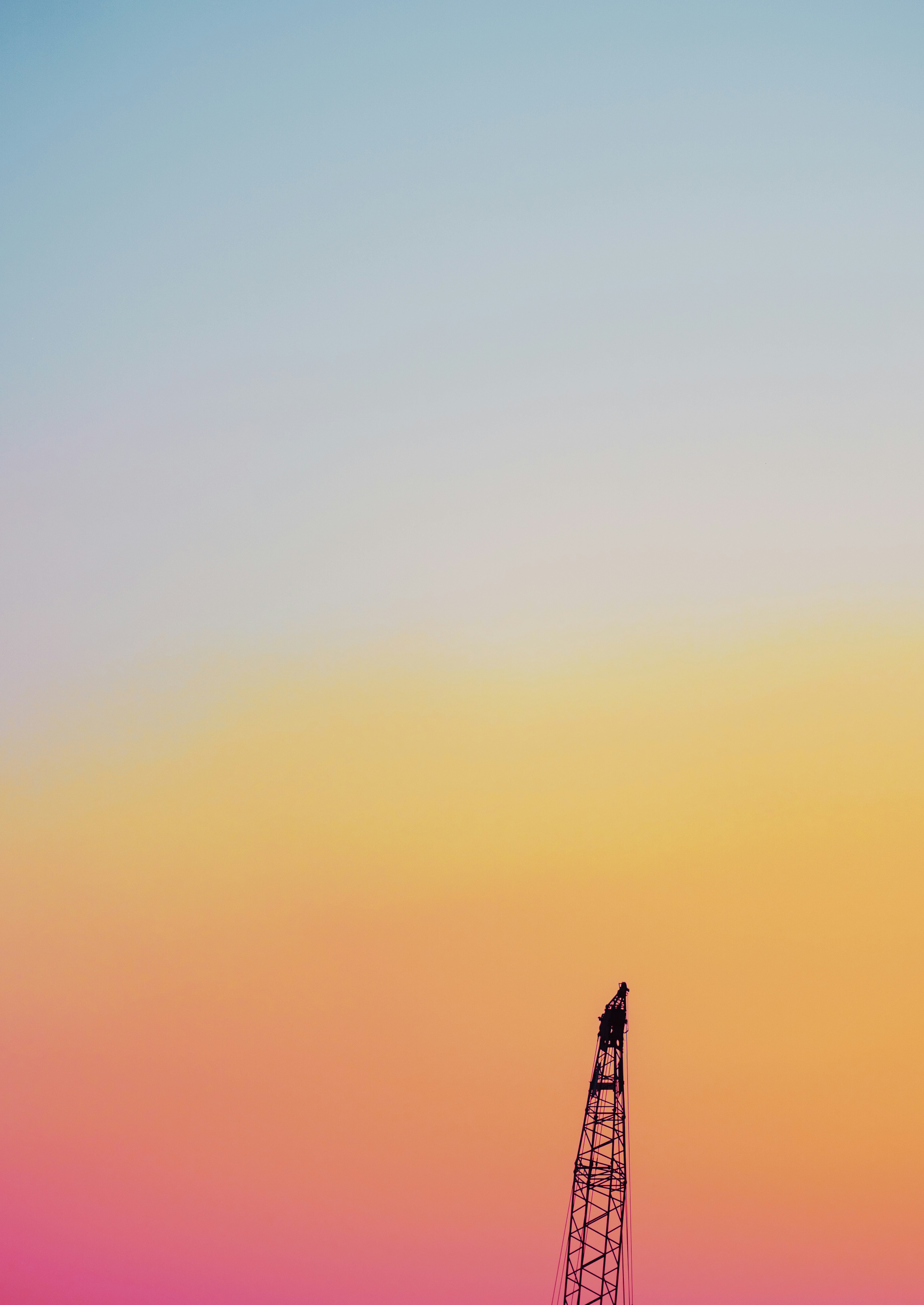 silhouette photography of tower