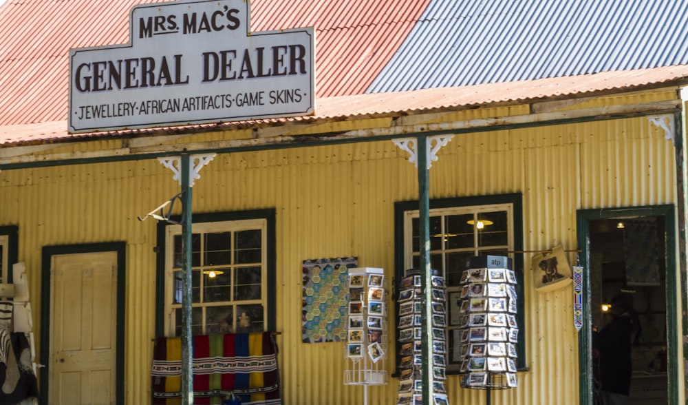 Mrs. Mac's general dealer store