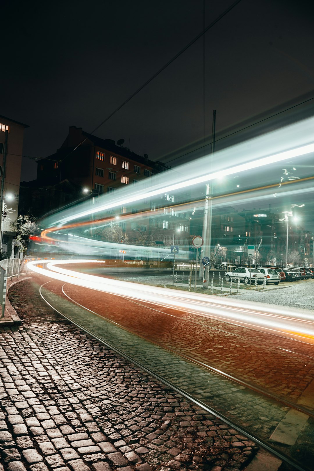 time lapse photography of road