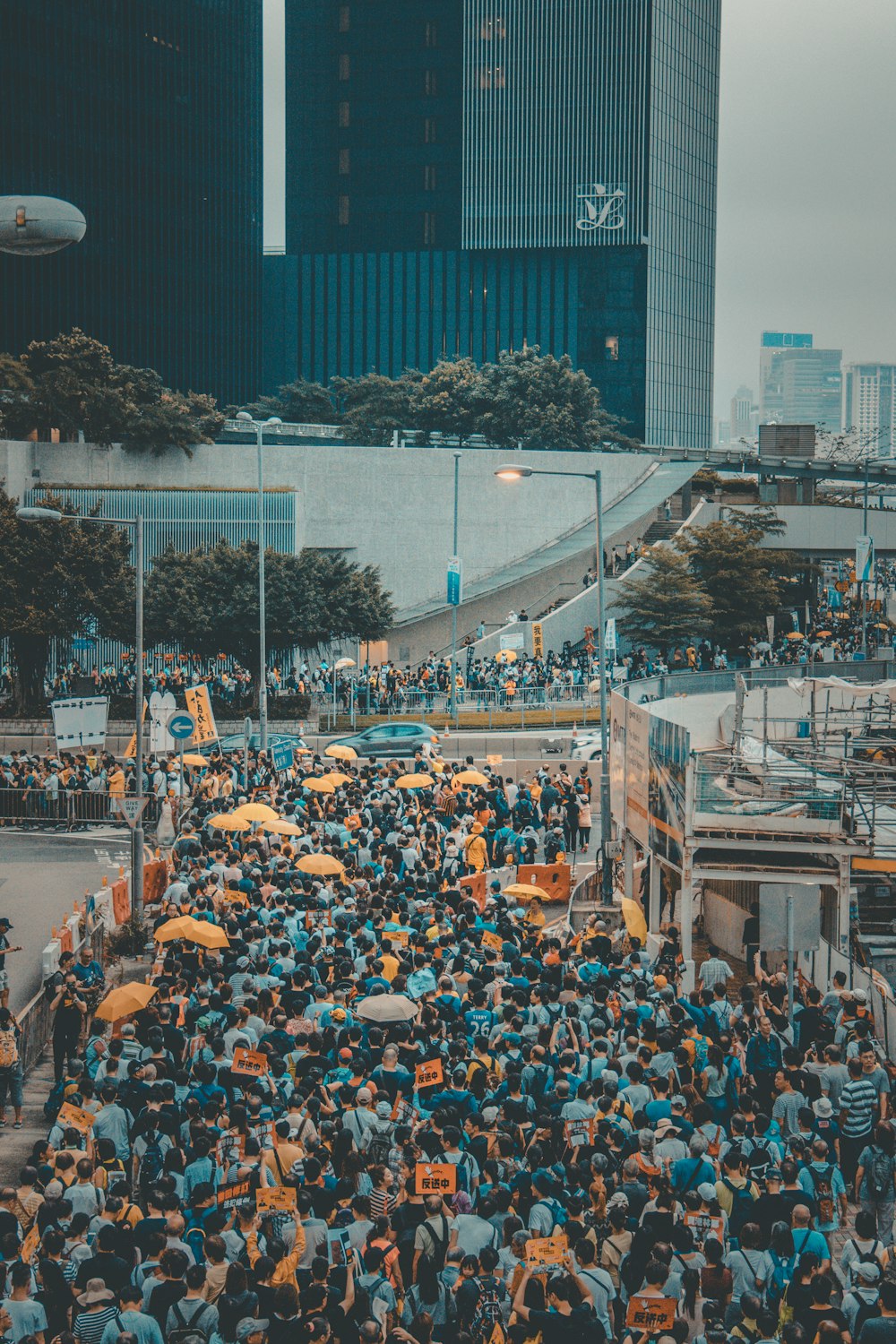 crowd of people during daytime