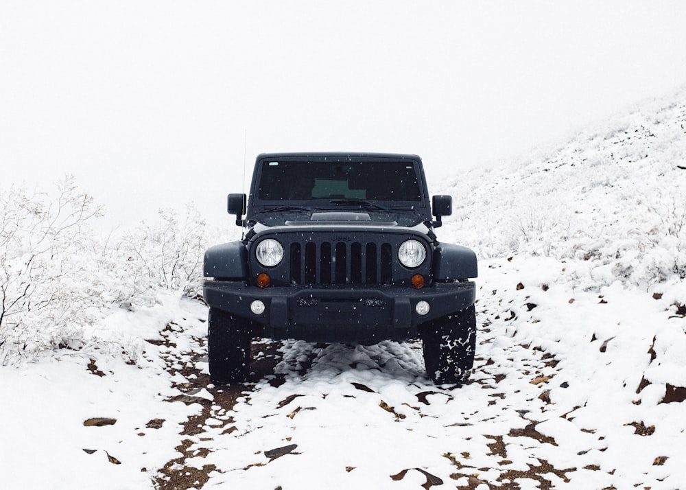 black Jeep Wrangler