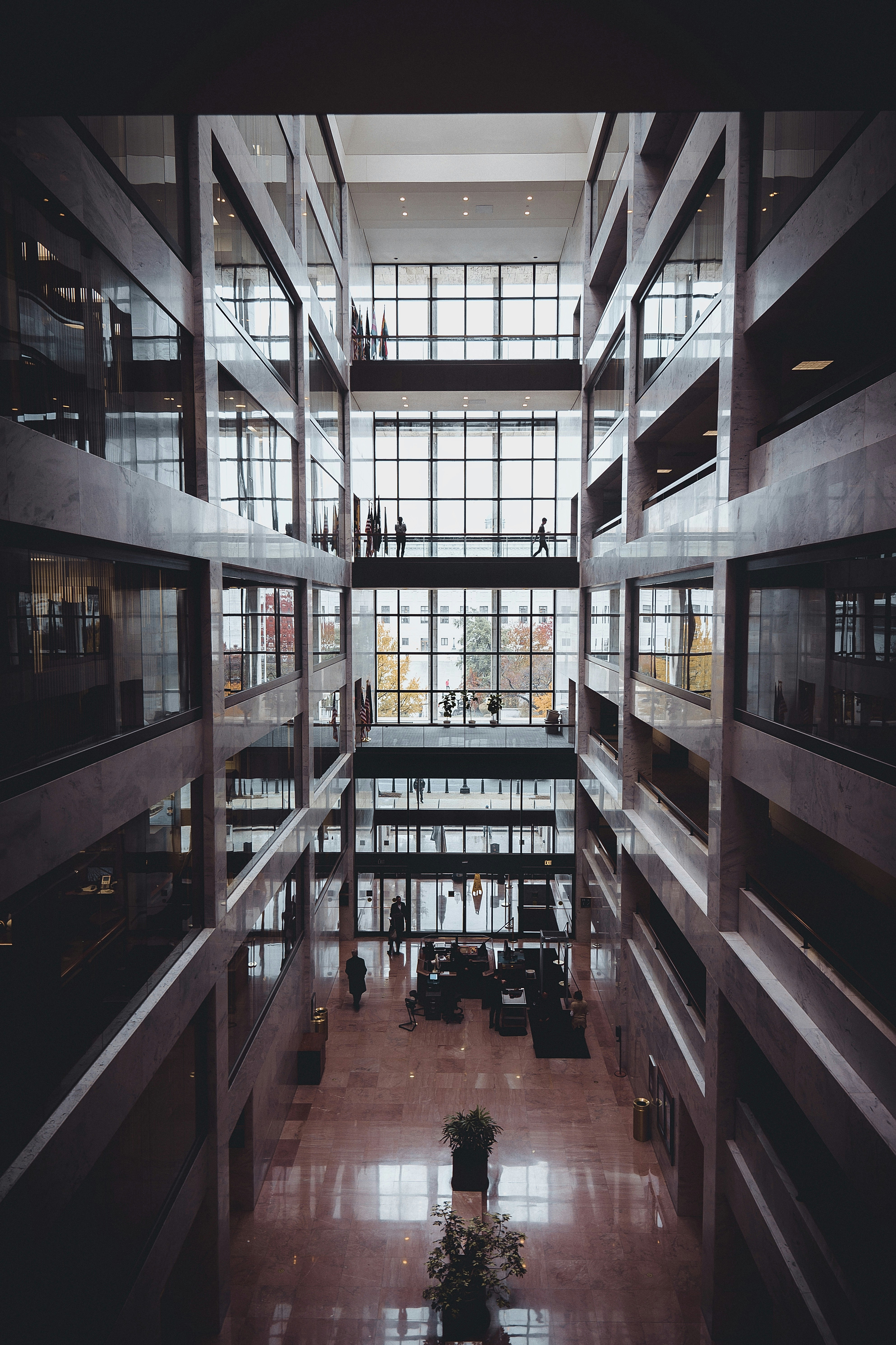 interior photograph of structure