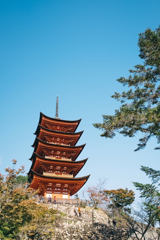 Toyokuni Shrine five-story pagoda things to do in Miyajimaguchi