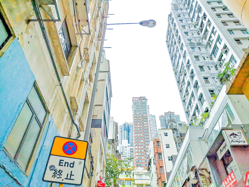 multi-colored high-rise buildings during daytime