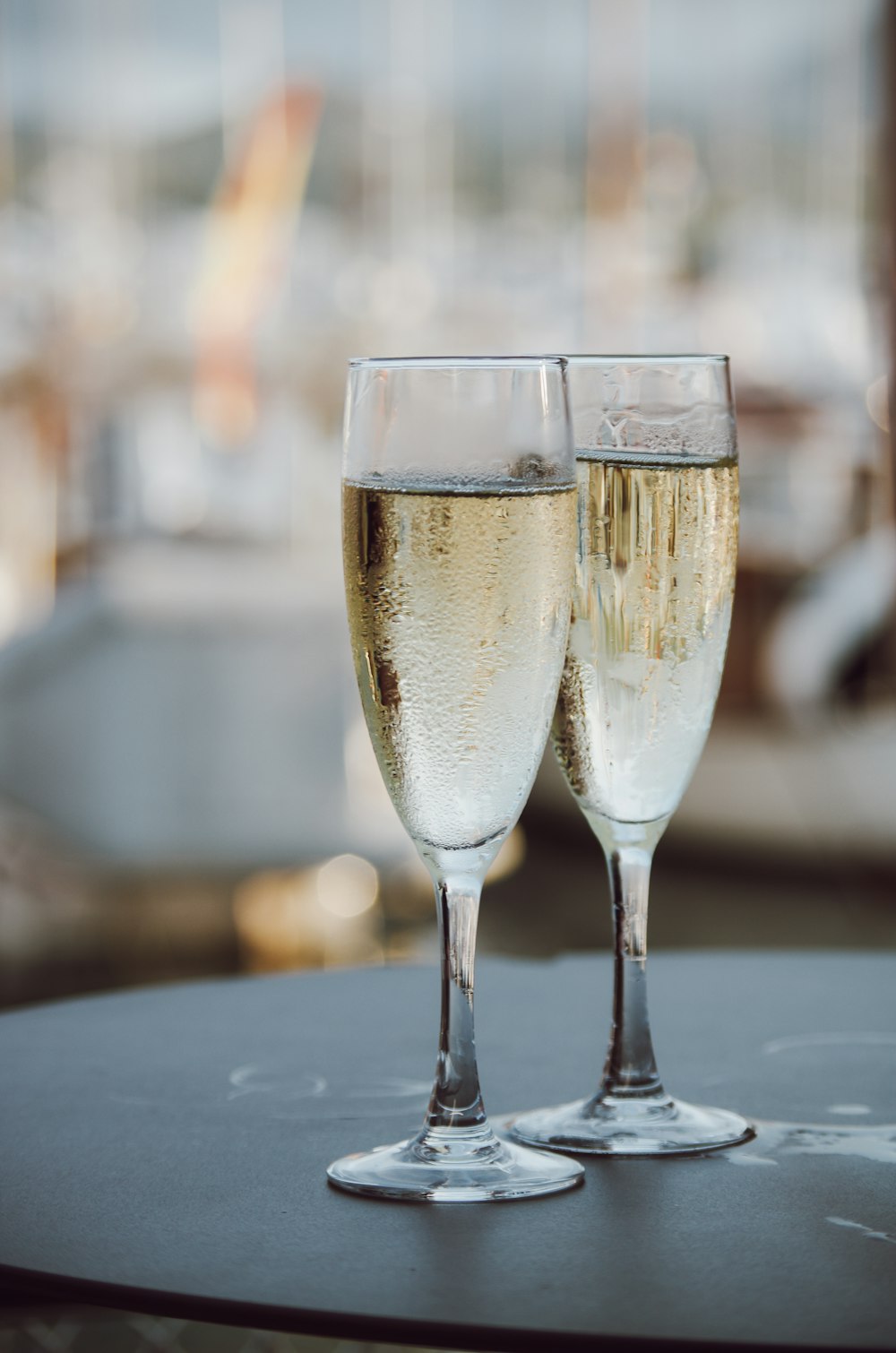 two champagne glasses photo – Free Ibiza Image on Unsplash