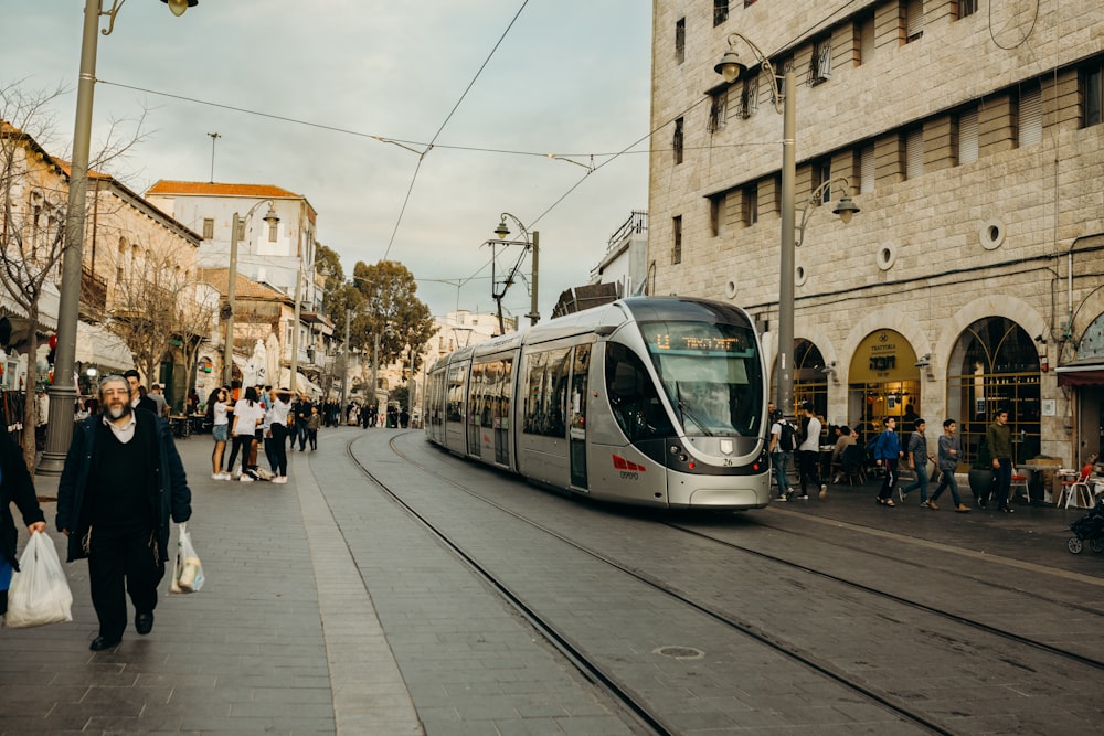 grey cable train