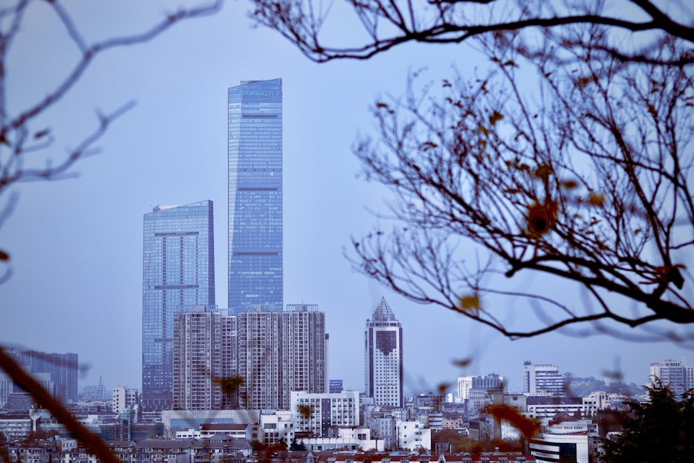 city high-rise buildings