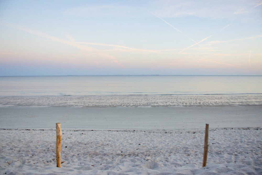 body of water and sand