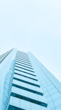 low angle view of high rise building