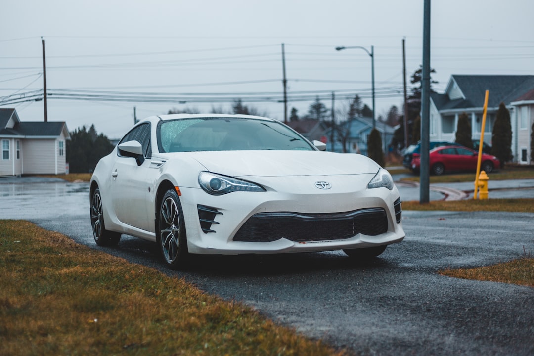 white couple beside road