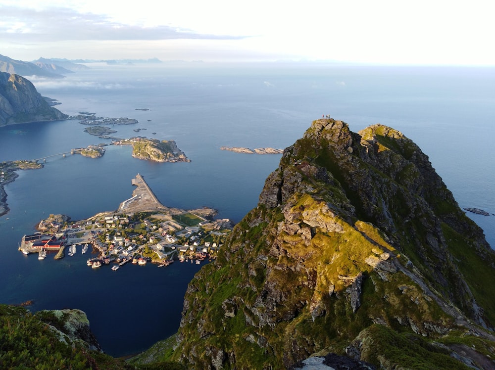 aerial photo of island during daytime