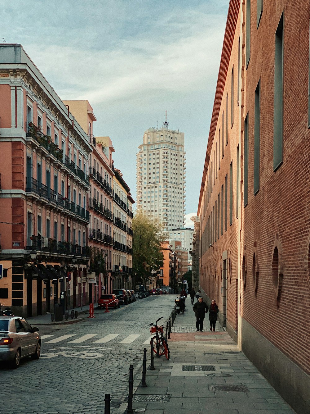 people walking on sidewalk