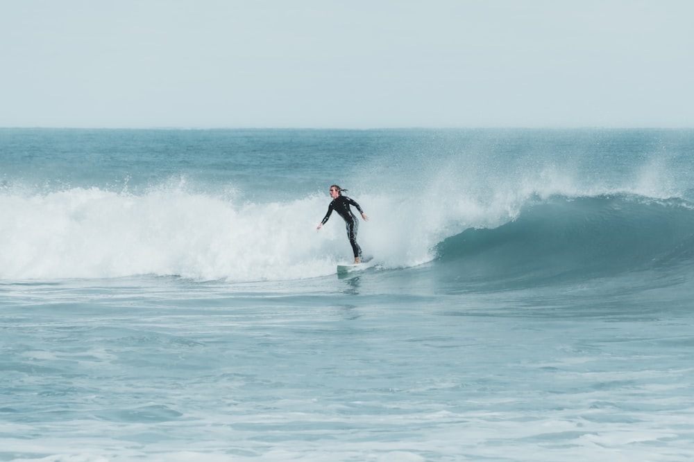 woman surfboarding