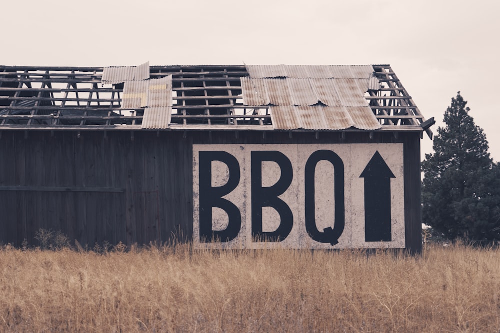 shed with broken roof