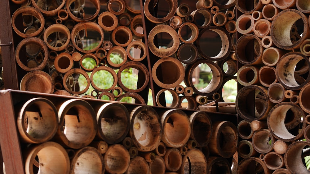 bamboo wood frames