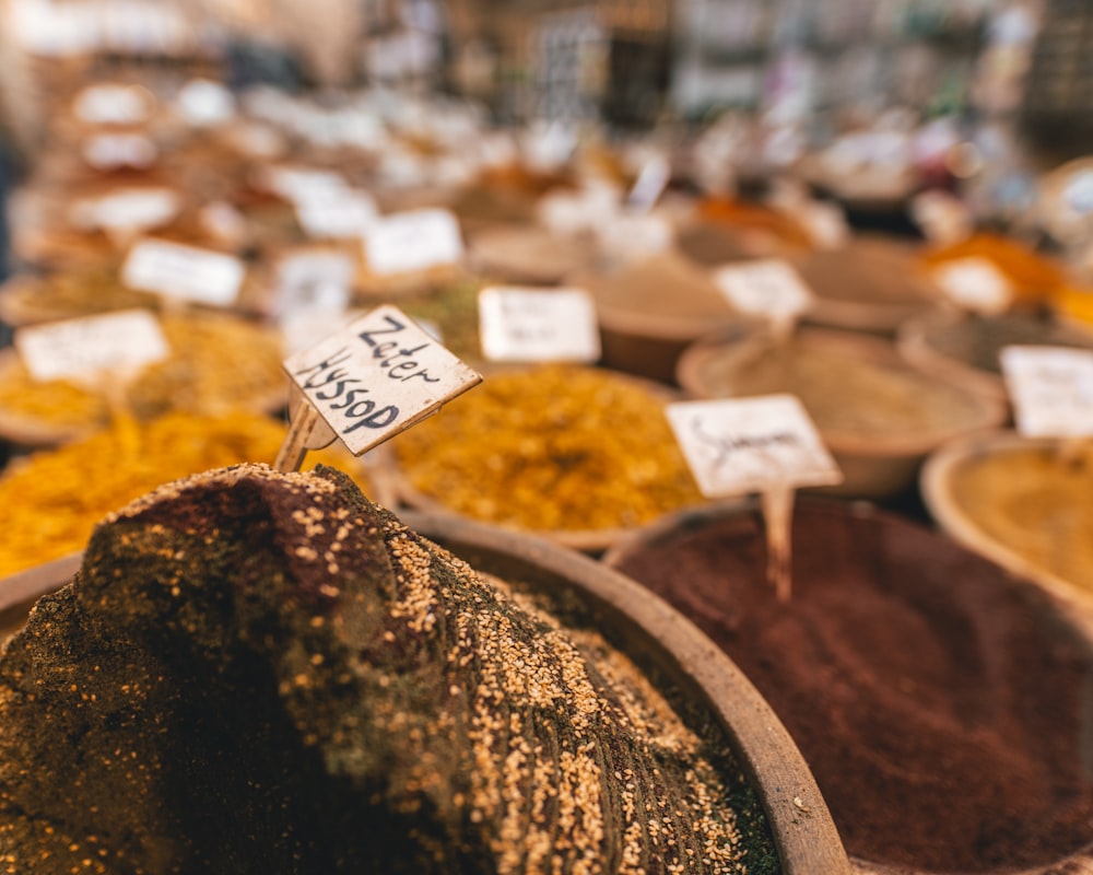 brown and black round food on brown wooden table