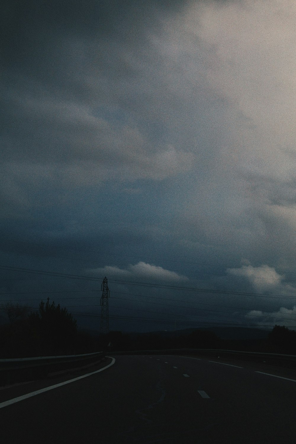 route entre les arbres