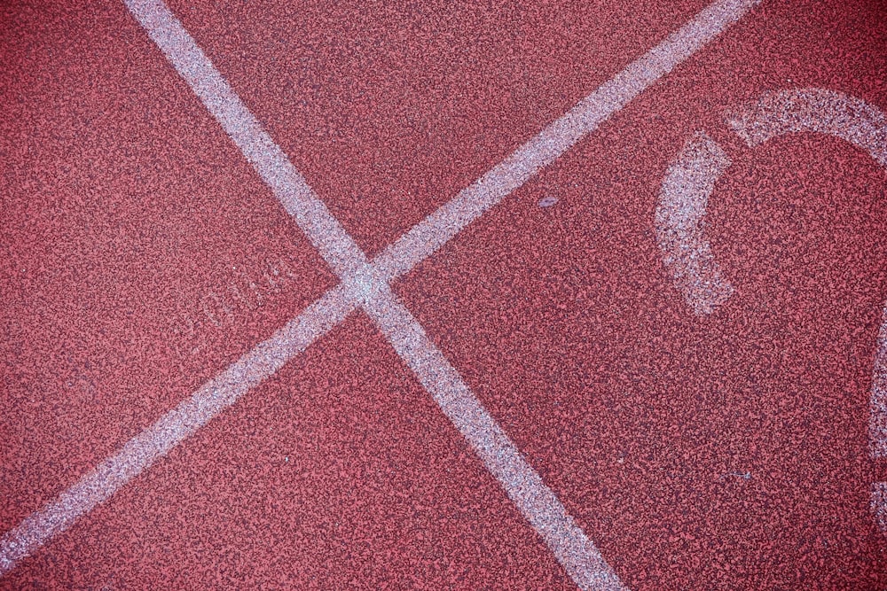 red pavement