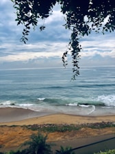 A serene ocean view symbolizing environmental support.