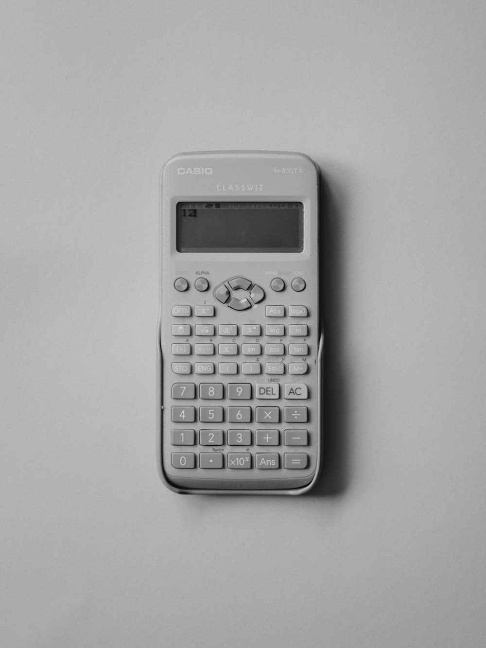 Calculadora Casio blanca