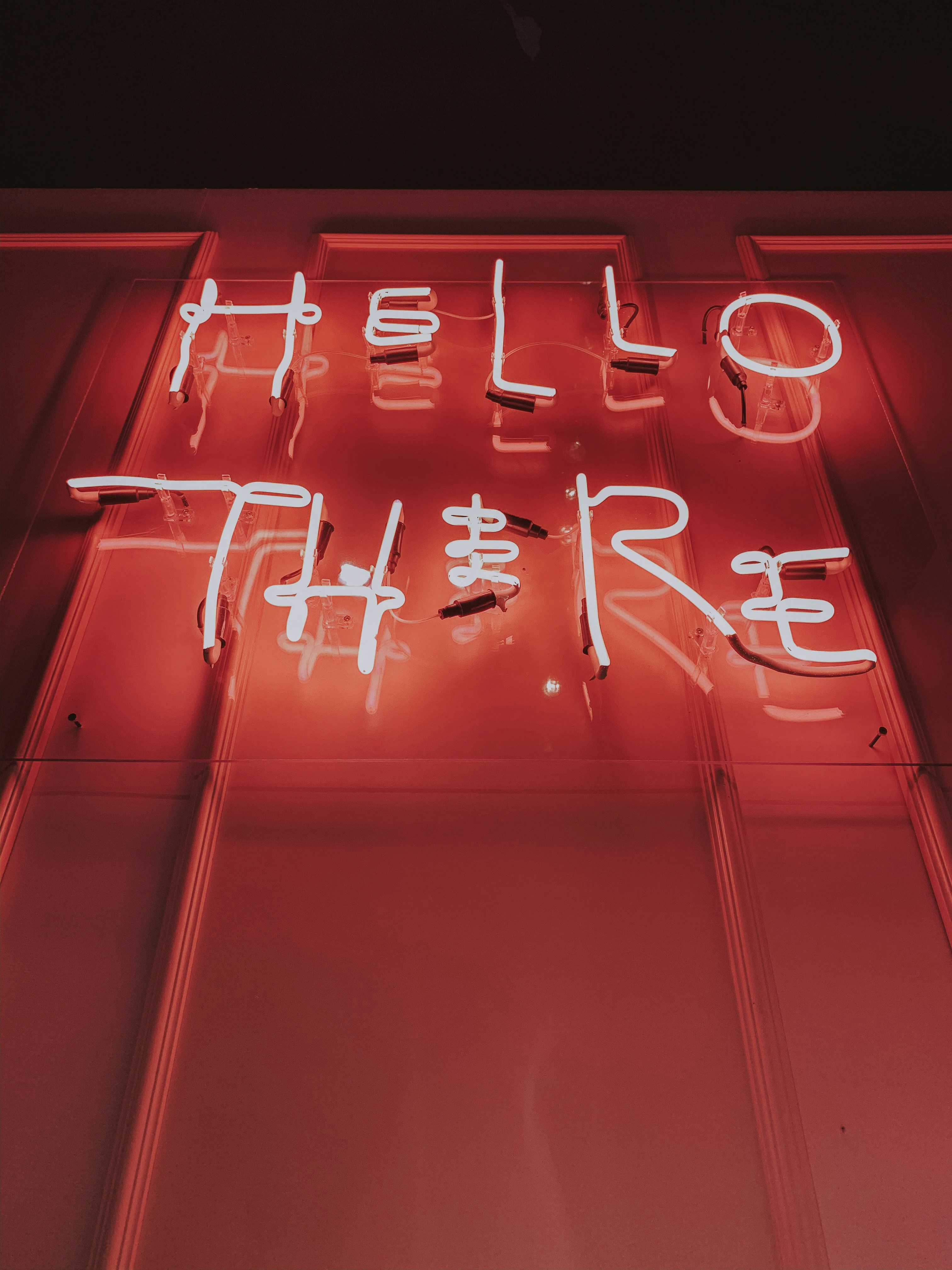 Hello There Neon Sign Photo Free Light Image On Unsplash