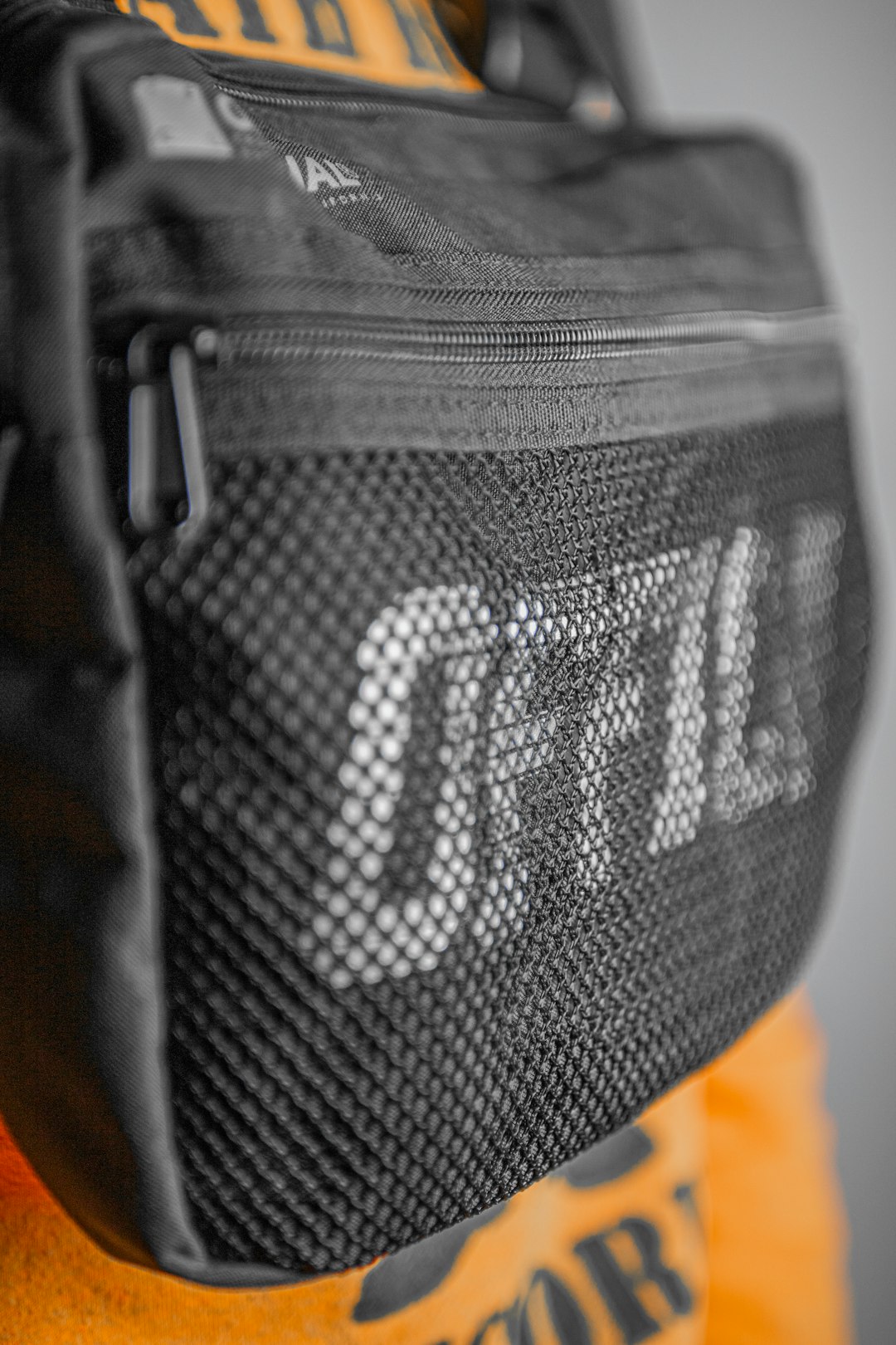 selective focus photography of black Official bag