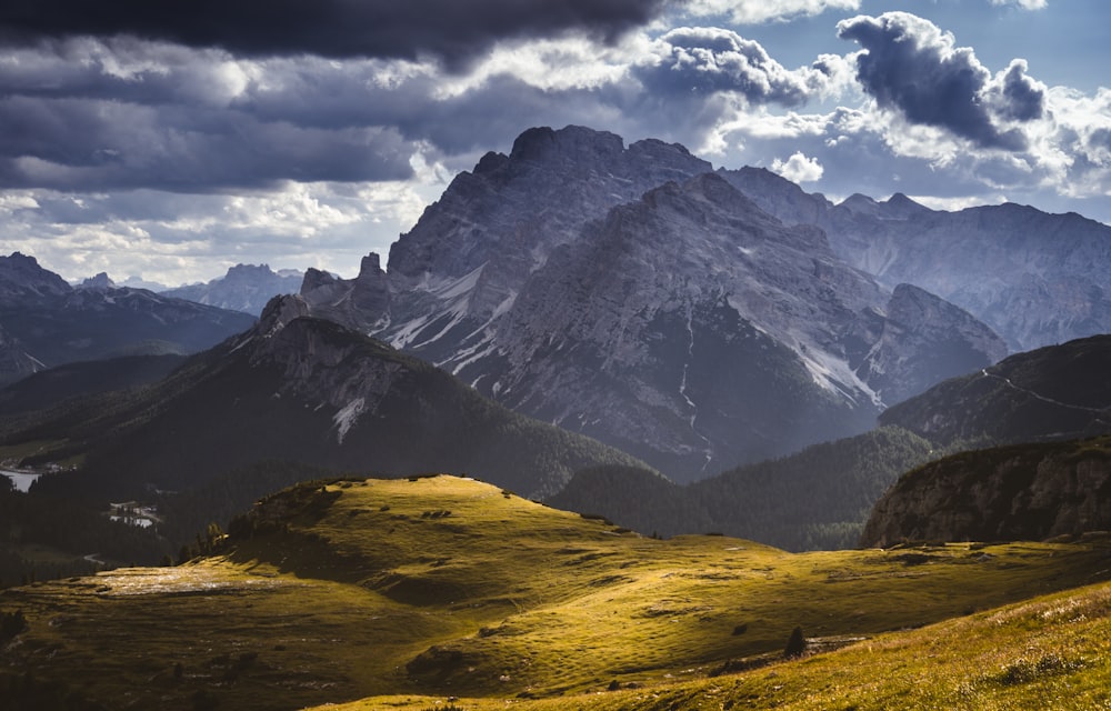 mountains during daytime