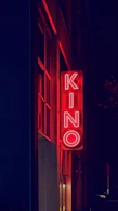 red Kino LED signage