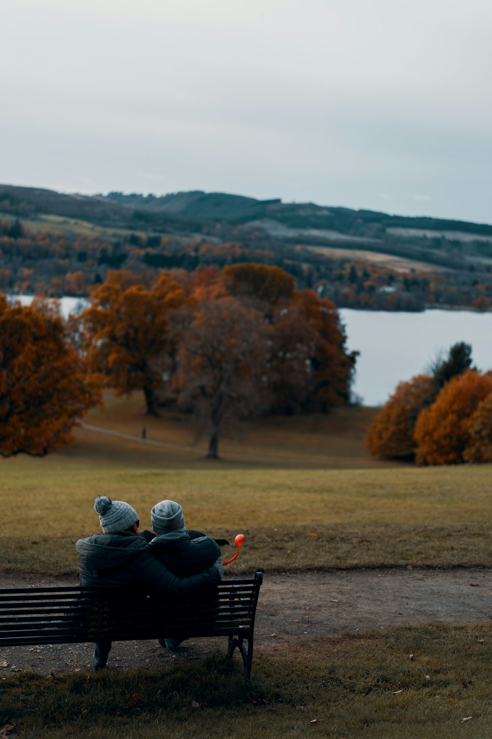 couple sitting on the bench