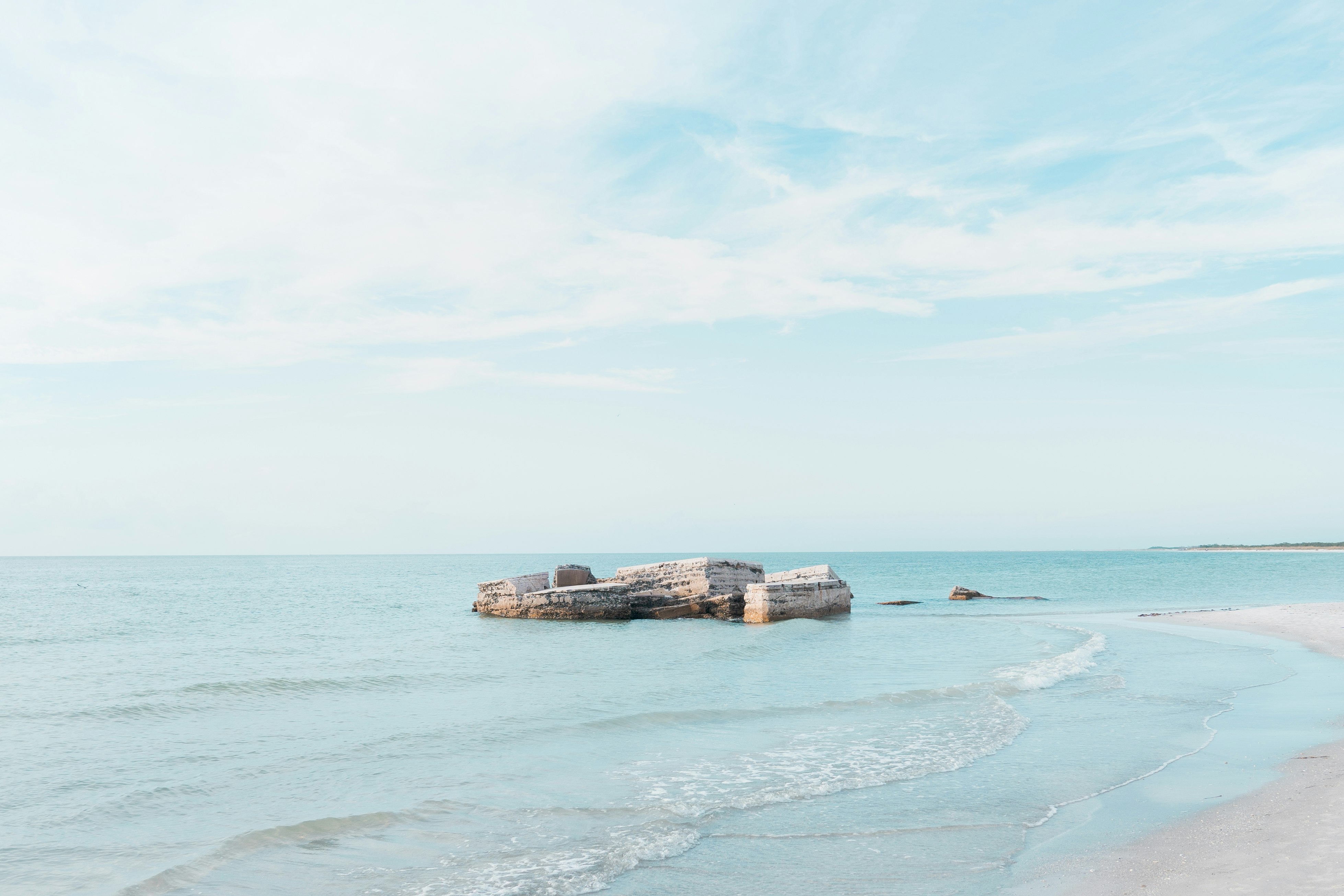 coastal stack during daytime