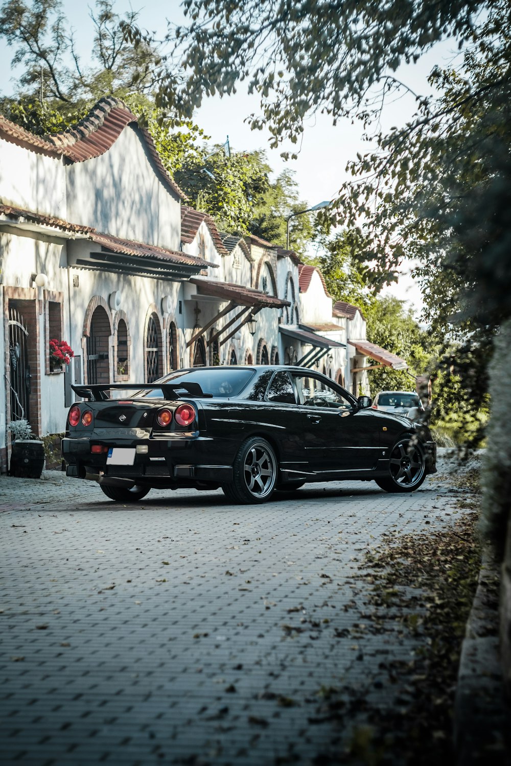 black coupe