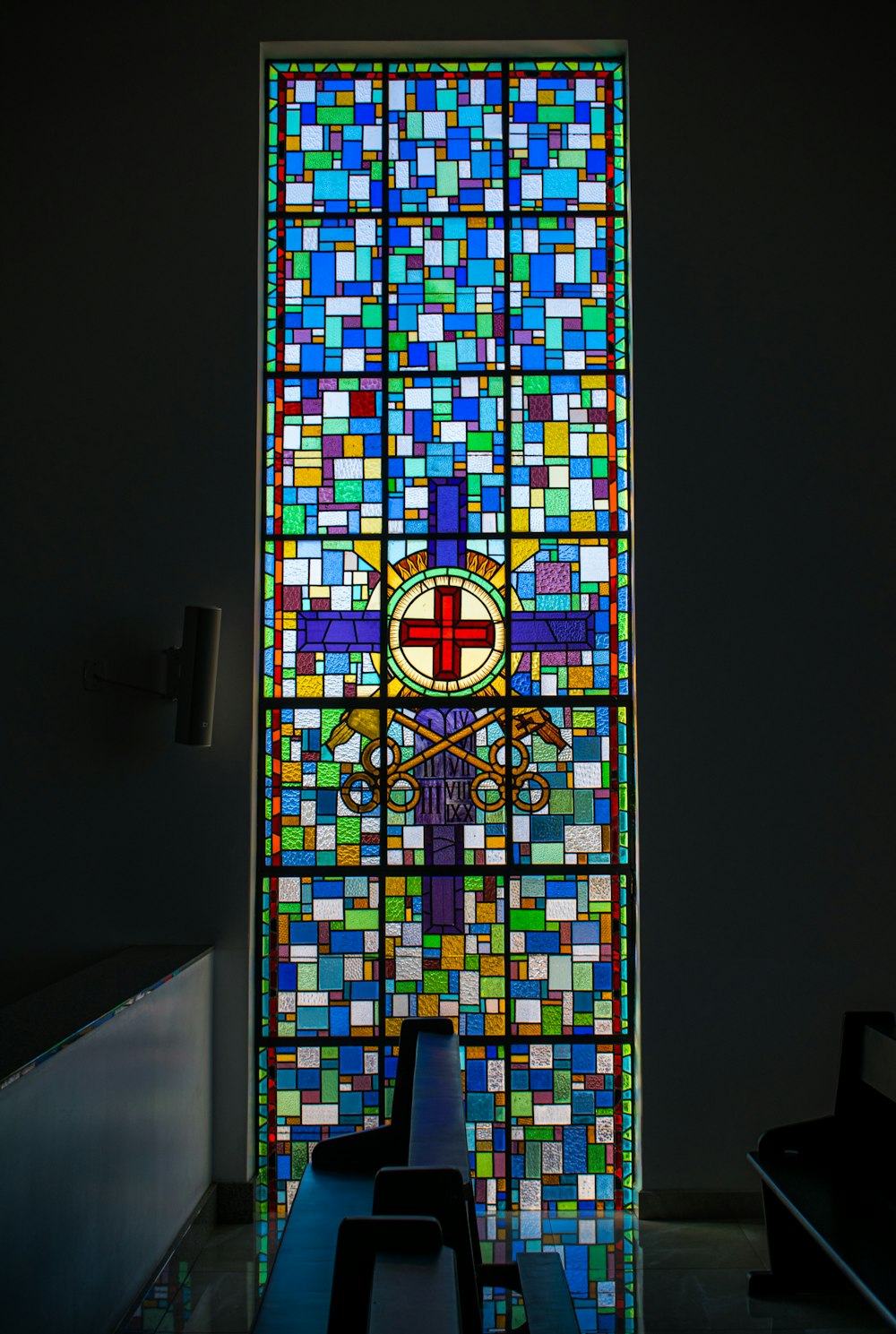 mosaic religious window