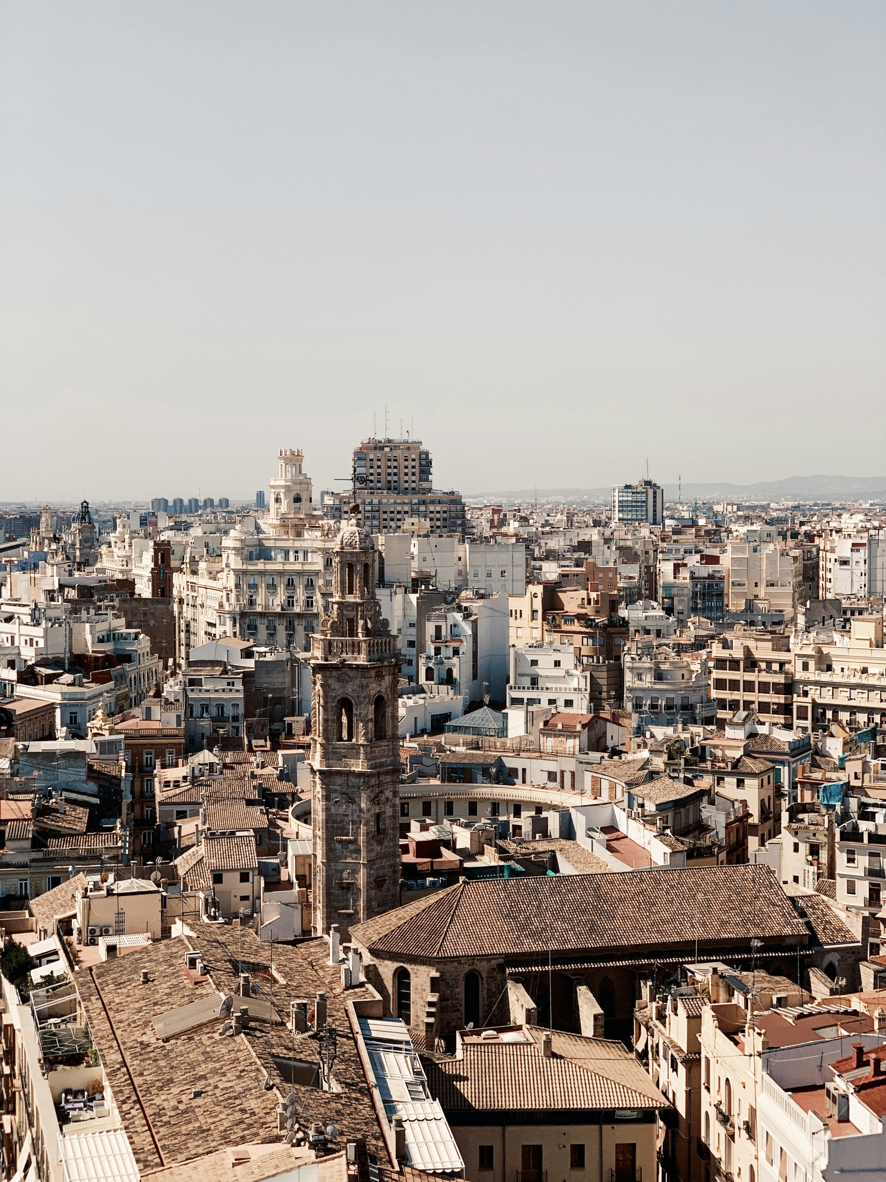 Rooftop view of Valencia.