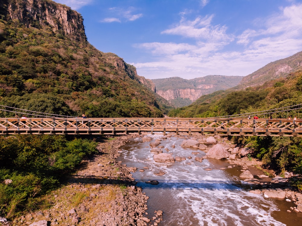 bridge on river