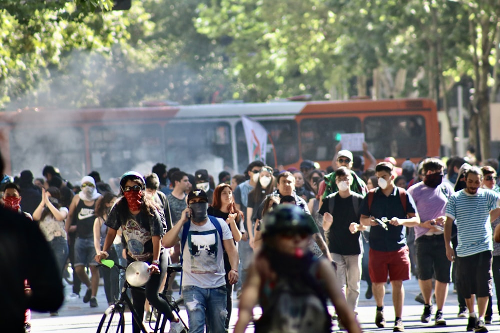 Menschen auf der Straße