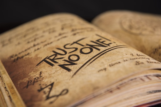 Trust No One book