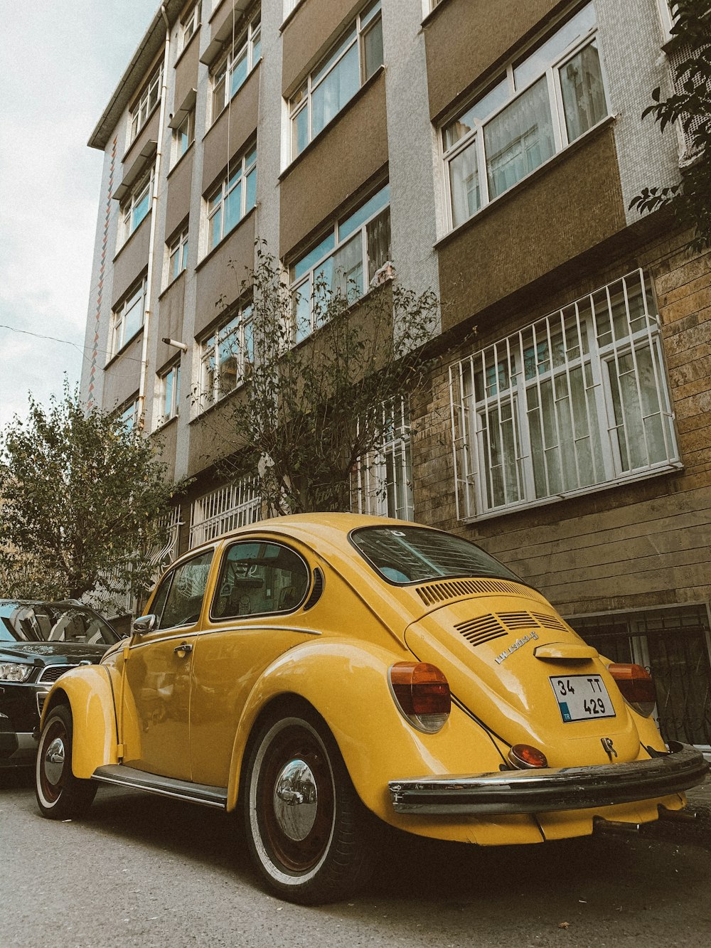 yellow Volkswagen new bike