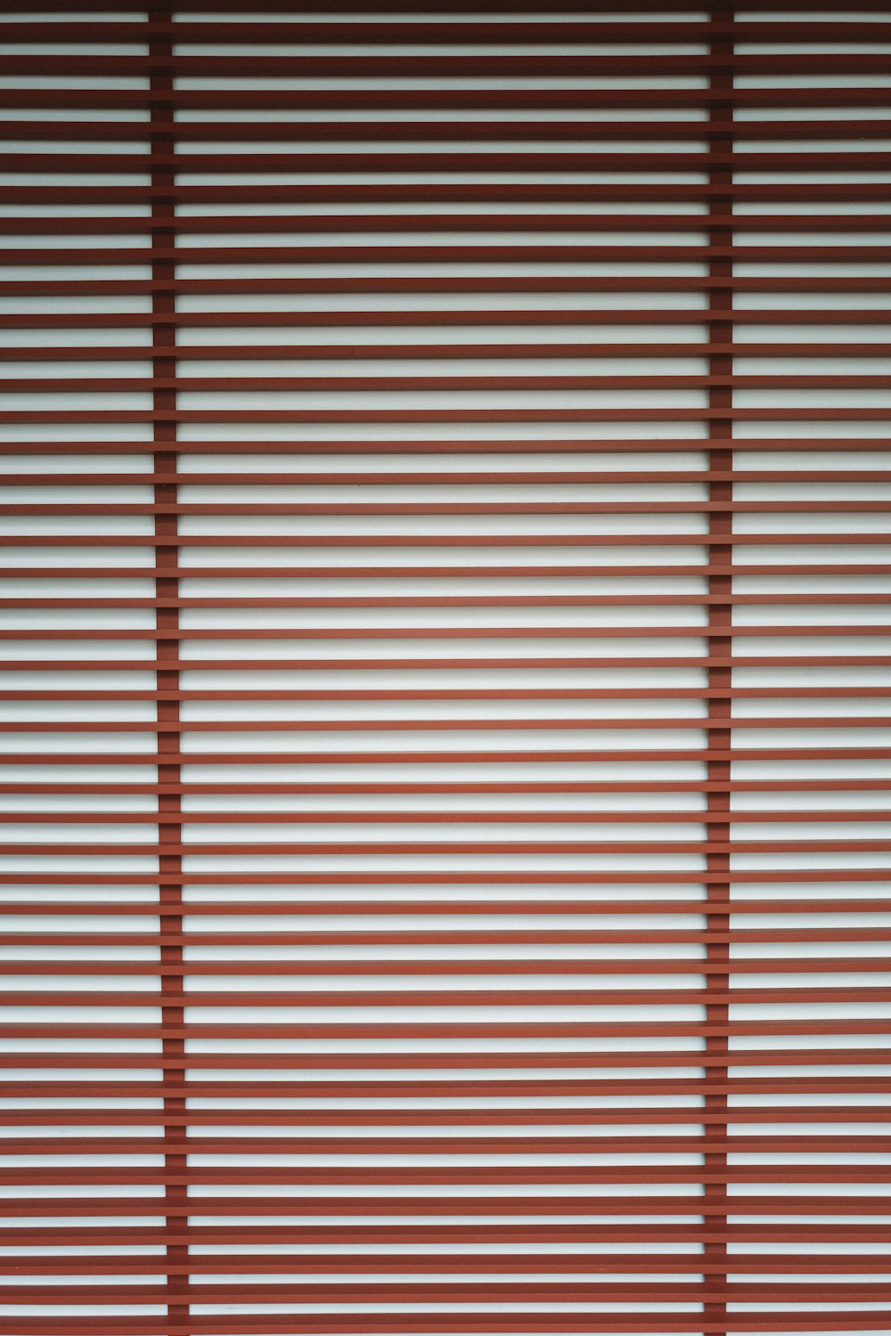 brown window blinds