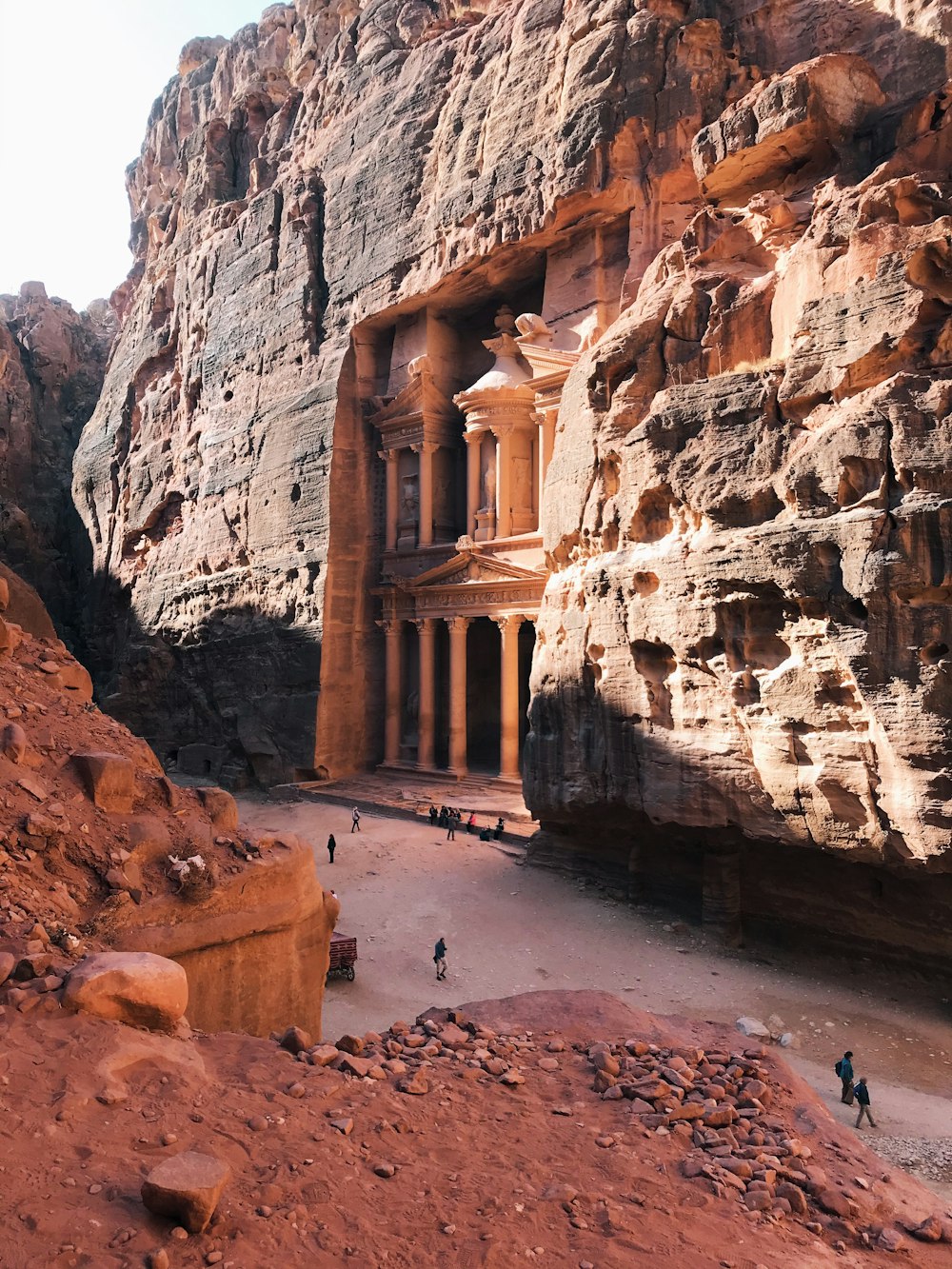 Petra during daytime