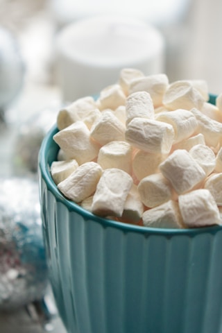 white marshmallow