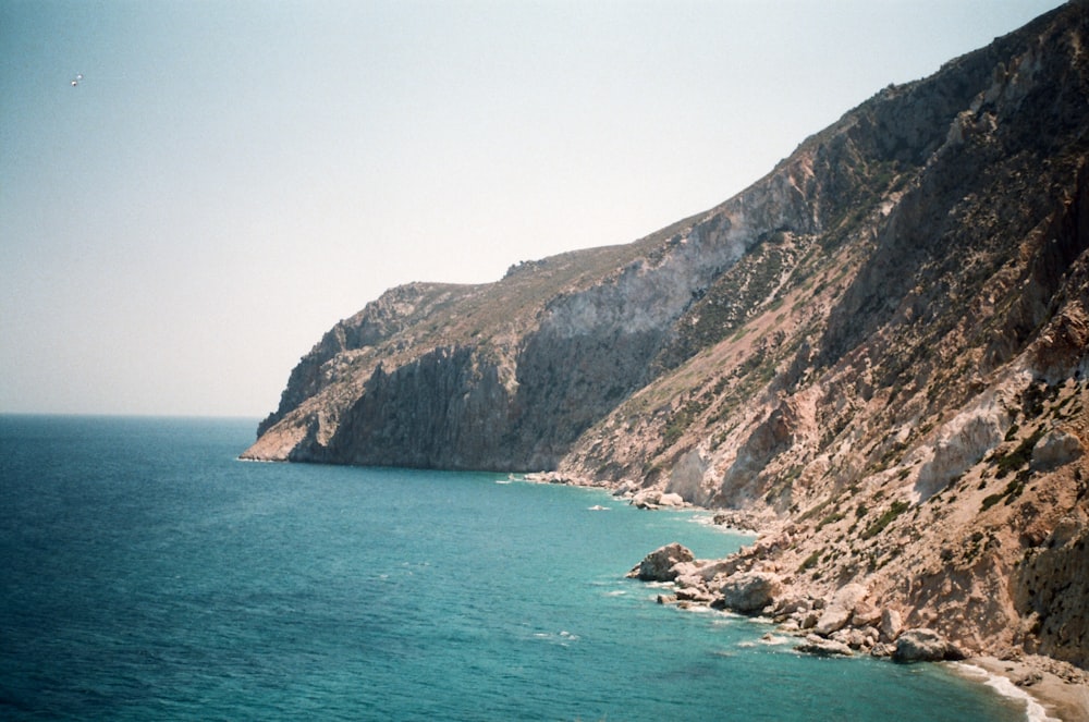 blue sea under white sky