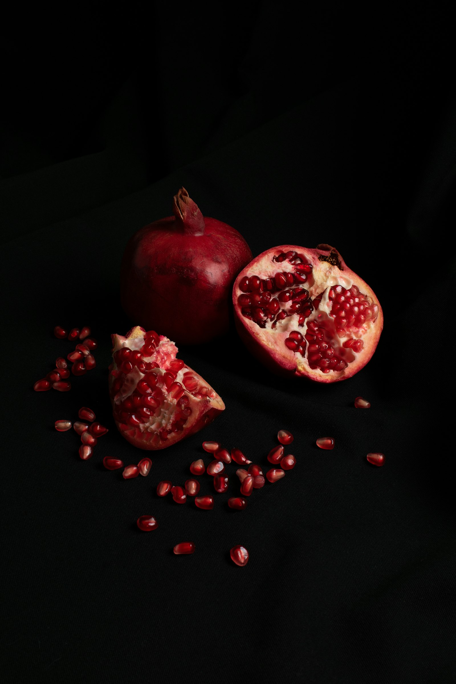 Nikon D3500 sample photo. Red pomegranate photography