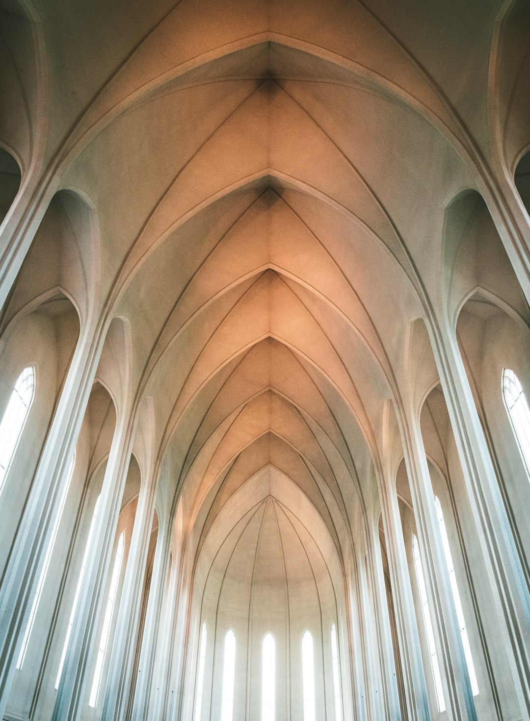 low-angle photography of concrete building