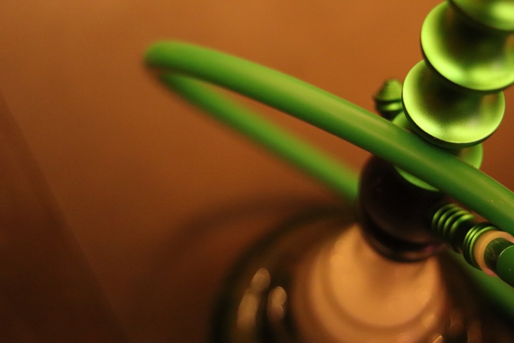 green and gray hookah