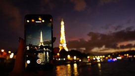 black Android smartphone
