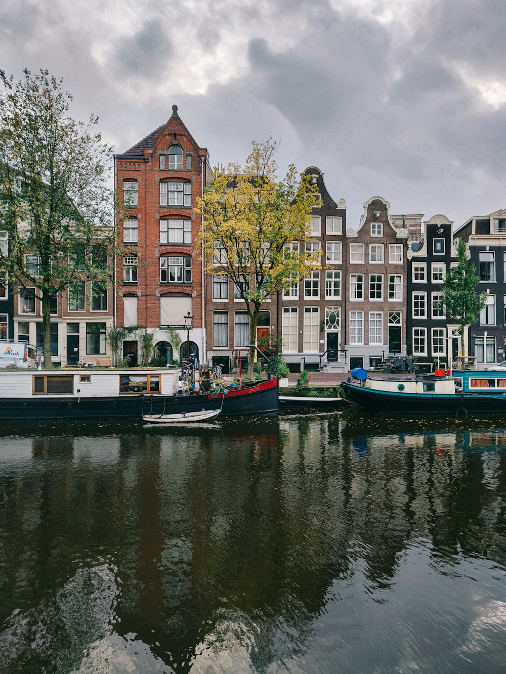 buildings near body of water