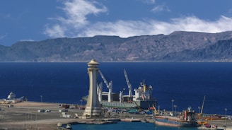 gray ship at pier